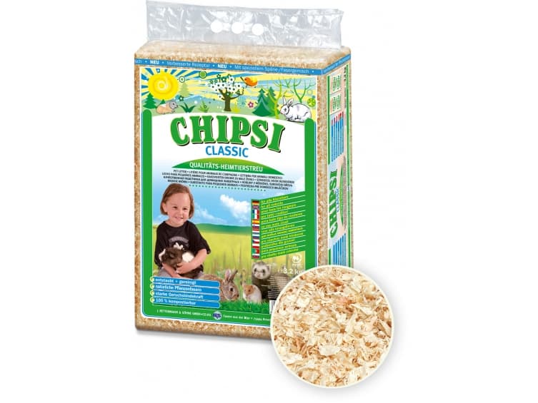 CHIPSI CLASSIC Träpellets – Lyxig & Fräsch Burmiljö för Smådjur