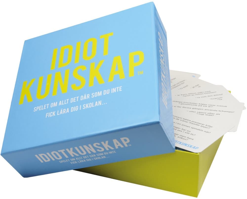 Idiotkunskap – Sällskapsspelet som sätter skratten i rullning!