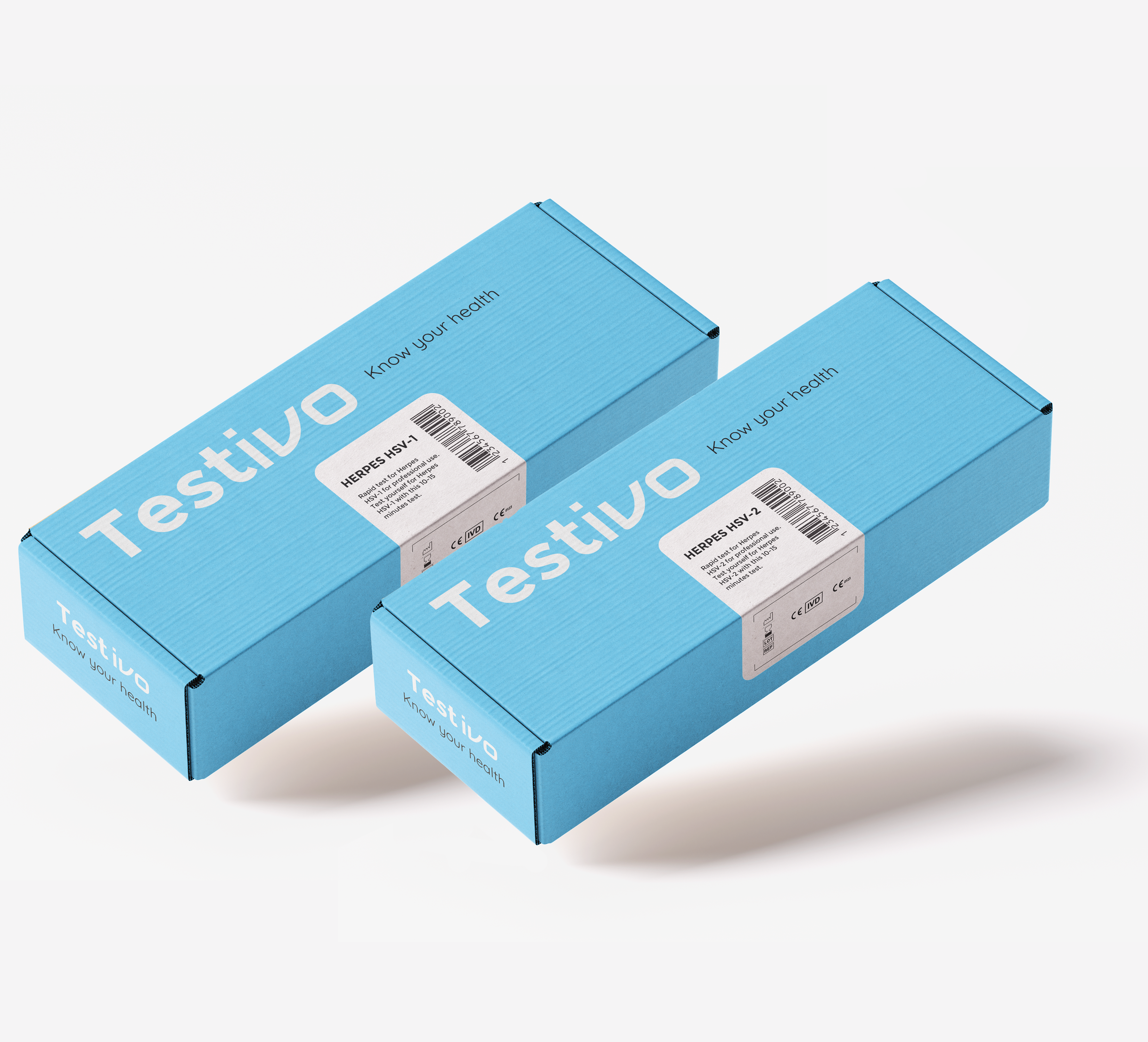 Herpes snabbtest (HSV-1 & HSV-2)