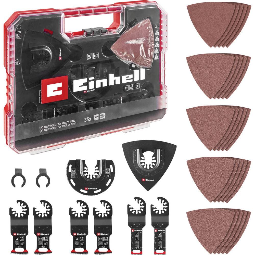 Einhell XLPLUS-CASE HCS Multiverktygssats – 35 Delar för Effektiv Perfektion