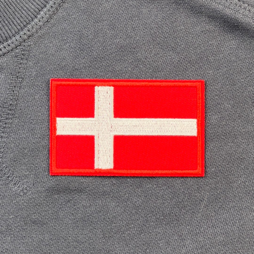 Dansk Flagga - Tygmärke