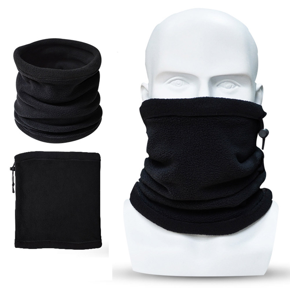 Ultimat Halsvärmare med Fleece & Dragsko – Maxa Värmen!