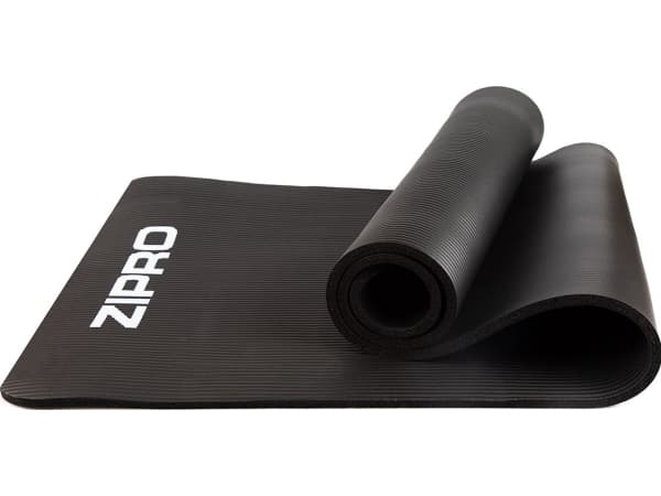 Zipro Pro Träningsmatta - 180x60x1 cm Svart