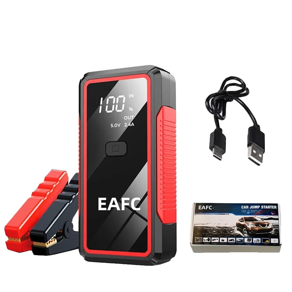Kraftfull Startbooster & Powerbank – Alltid Redo