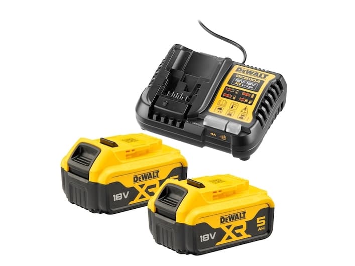 DeWALT DCB1104P2-QW – Komplett Batteri- & Laddarsats